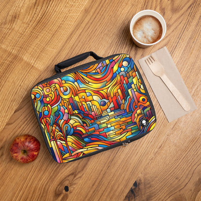 Neon Nightscapes: A Fauvism Cityscape- The Alien Lunch Bag Fauvism