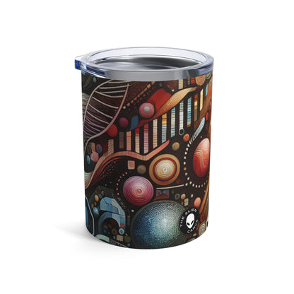 "Bio-Futurisme : Art inspiré des ailes de papillon" - The Alien Tumbler 10oz Bio Art