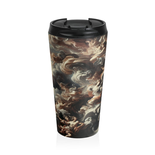 "Majestic Ballroom: A Baroque Affair" - The Alien Stainless Steel Travel Mug Baroque