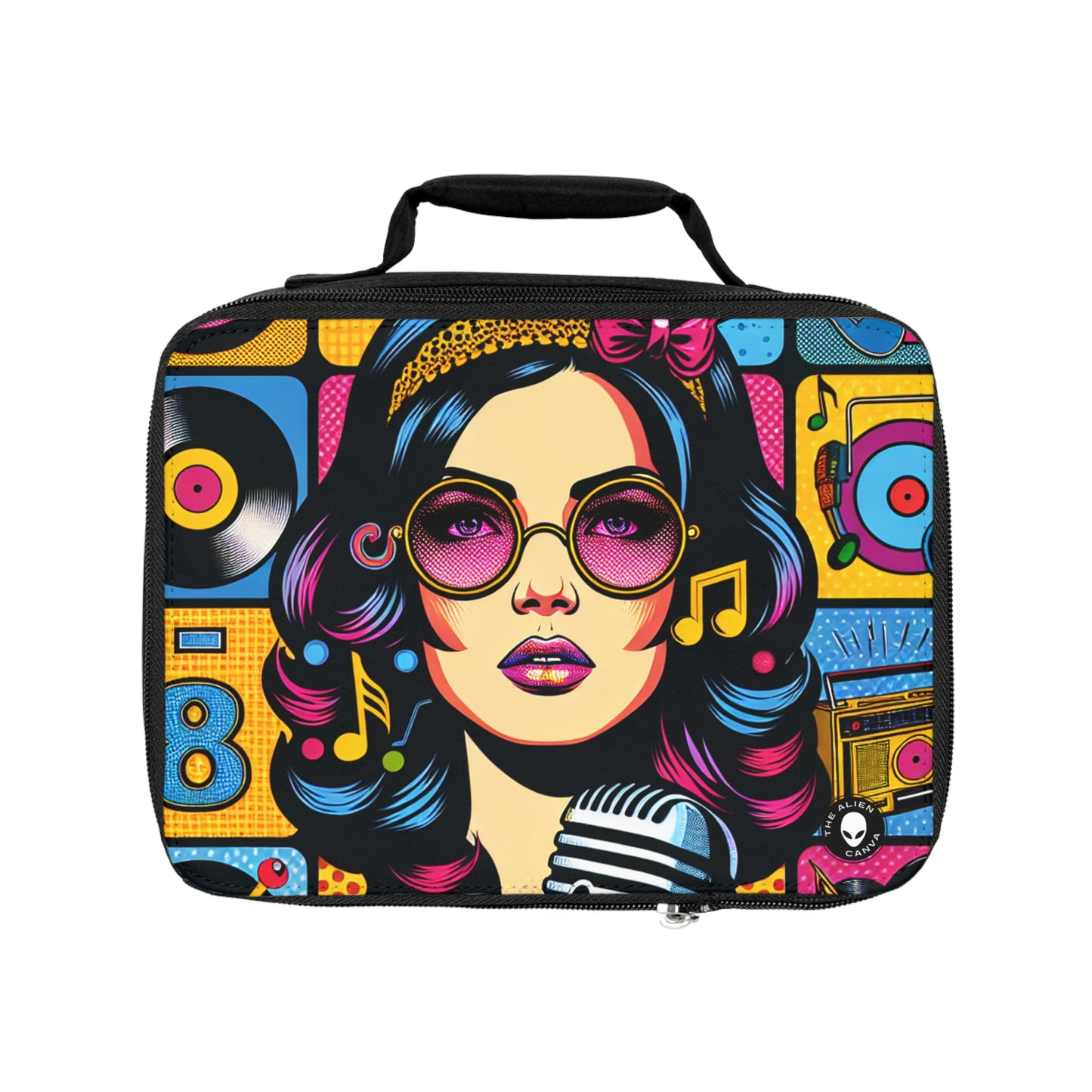 "Celebrating Pop Iconography: A Retrospective Portrait" - The Alien Lunch Bag Pop Art