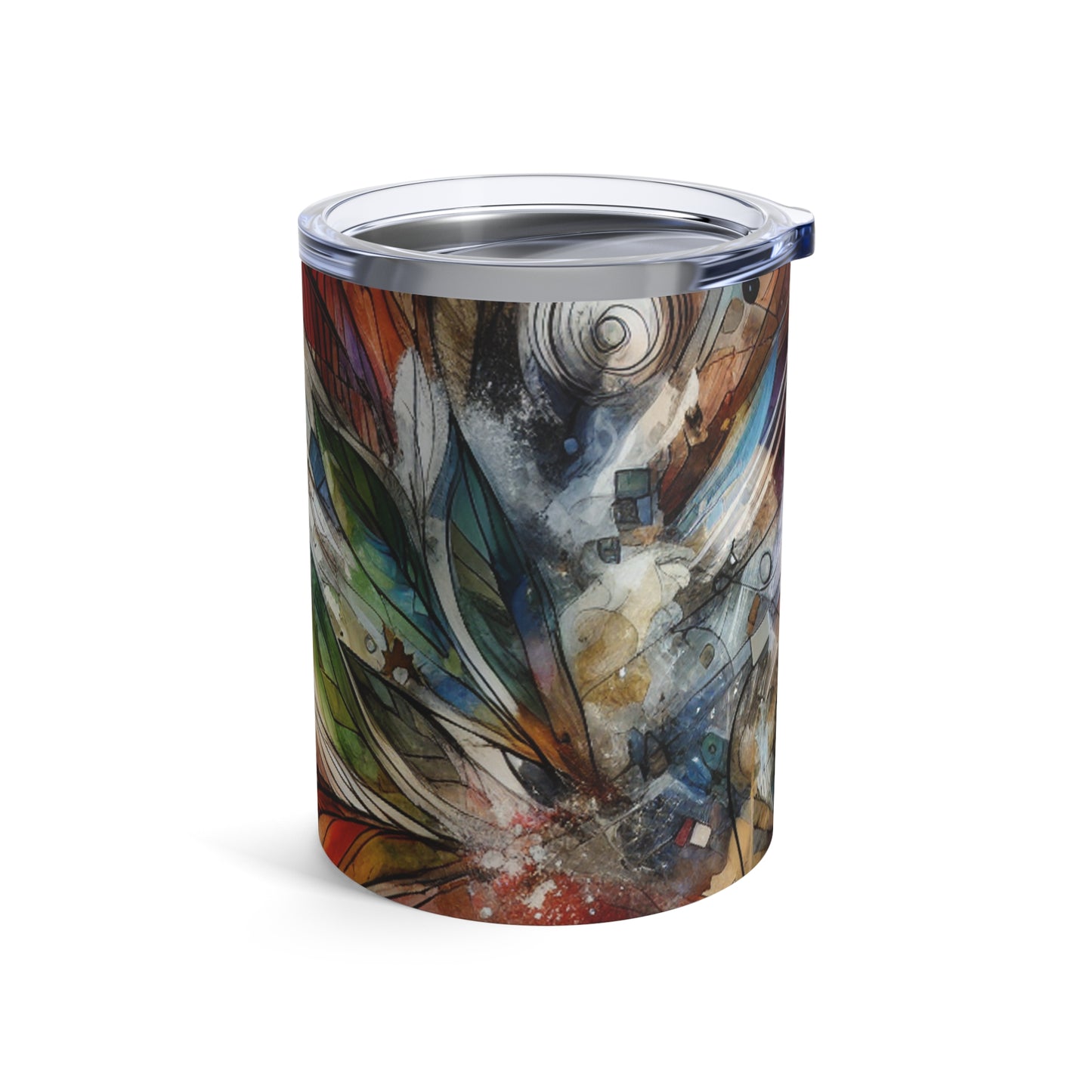 "Viaje emocional abstracto" - The Alien Tumbler 10oz Expresionismo abstracto