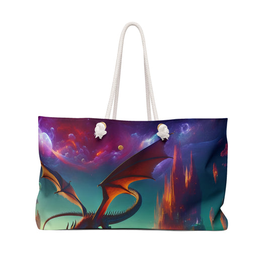 "Dragon's Flight in the Fantastical Realm" - The Alien Weekender Bag