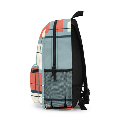 "Minimalistic Serenity: Tranquil Sunset Reflections" - The Alien Backpack Minimalism