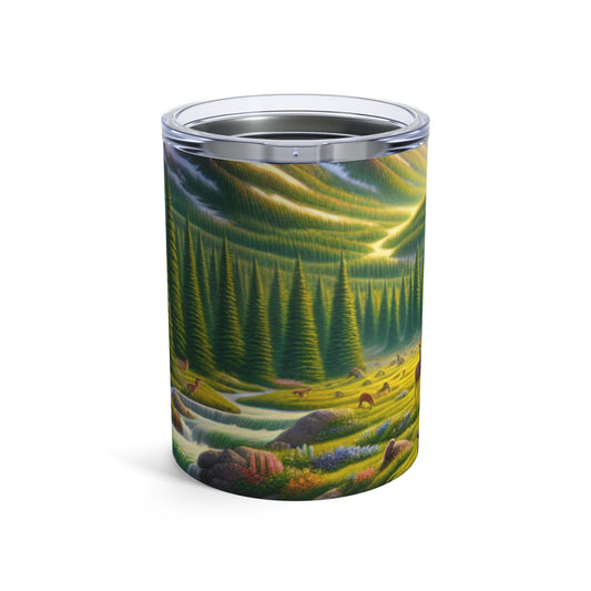 "Soulful Realism: Capturing Emotions in Portraiture" - The Alien Tumbler 10oz Realism