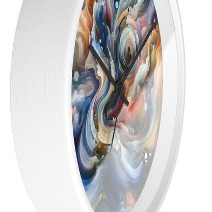 "Living Canvas: The Transcendence of Art and Humanity" - The Alien Wall Clock Video Art