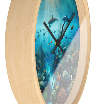 "Underwater Symphony" - The Alien Wall Clock