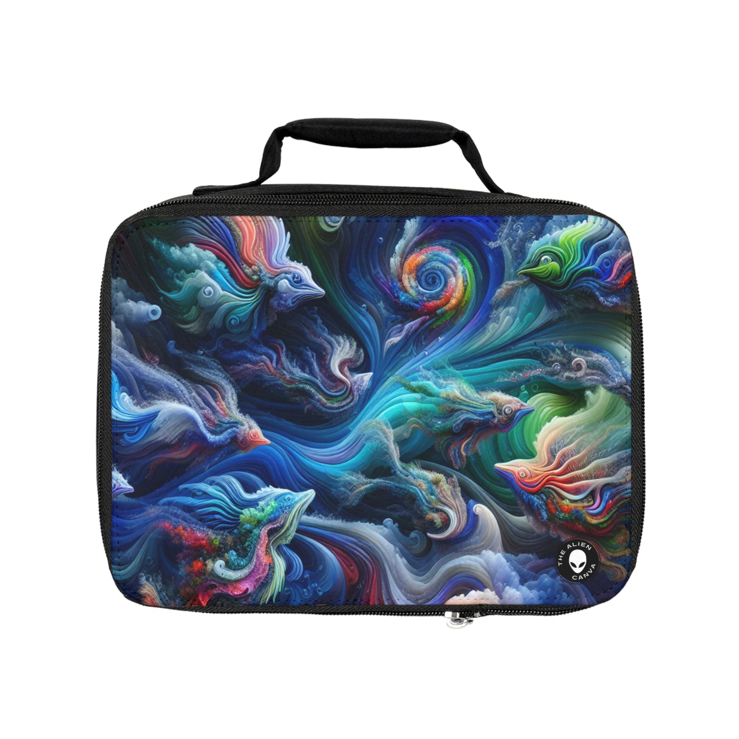 "Psychedelic Underwater Wonderland"- The Alien Lunch Bag