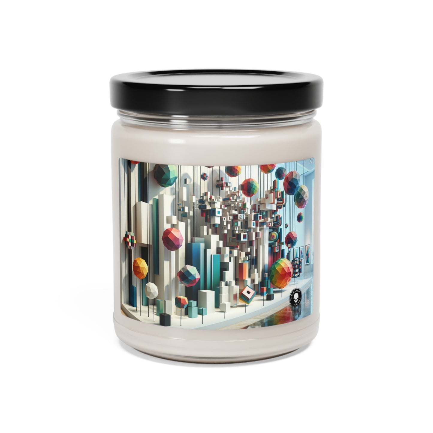 "Dreamscape: An Interactive Sound and Light Experience" - The Alien Scented Soy Candle 9oz Installation Art