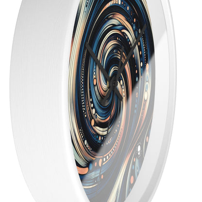 "Chaos in Harmony: A Dynamic Generative Art Exploration" - The Alien Wall Clock Generative Art