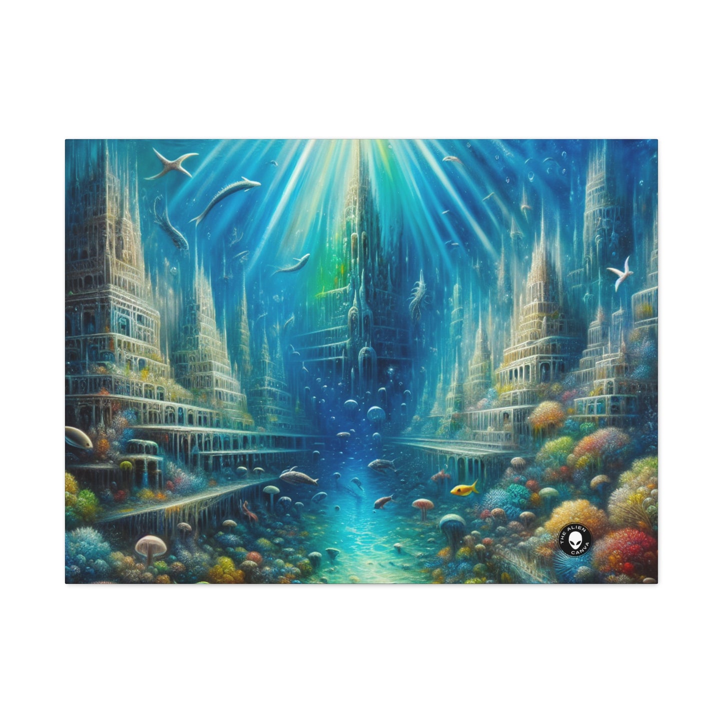 "Enchanted Underwater City" - The Alien Canva