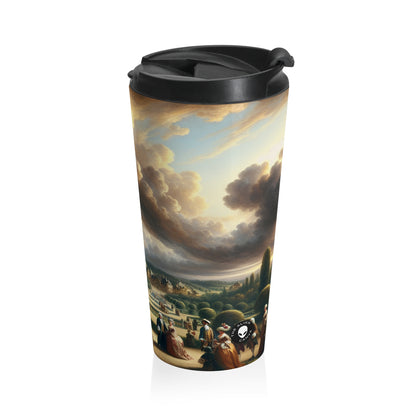 "Royal Banquet in a Baroque Palace" - The Alien Stainless Steel Travel Mug Baroque