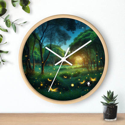 "Firefly Dusk" - The Alien Wall Clock