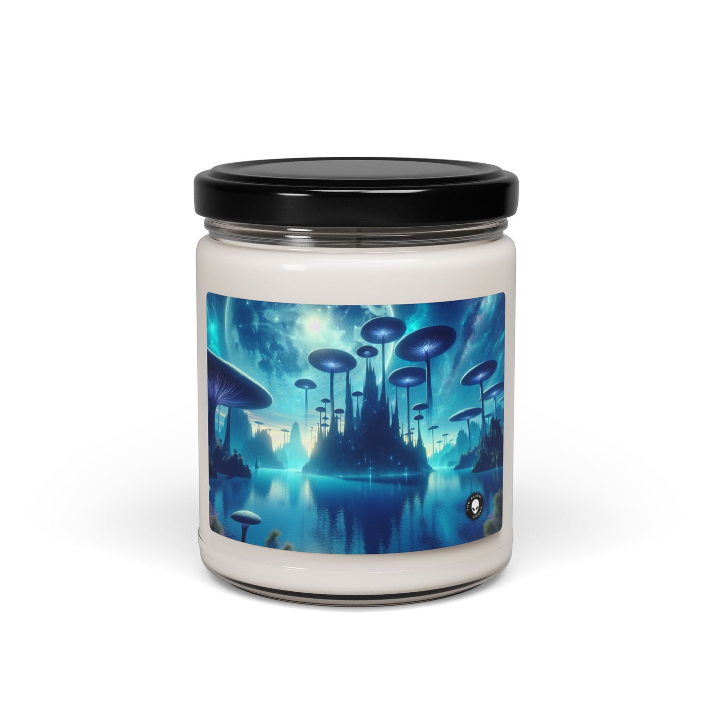 "Moonlit Mushroom Lake" - The Alien Scented Soy Candle 9oz