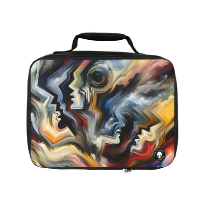 "Vivid Visions: An Expressionistic Journey into the Emotional Abyss"- The Alien Lunch Bag Expressionism