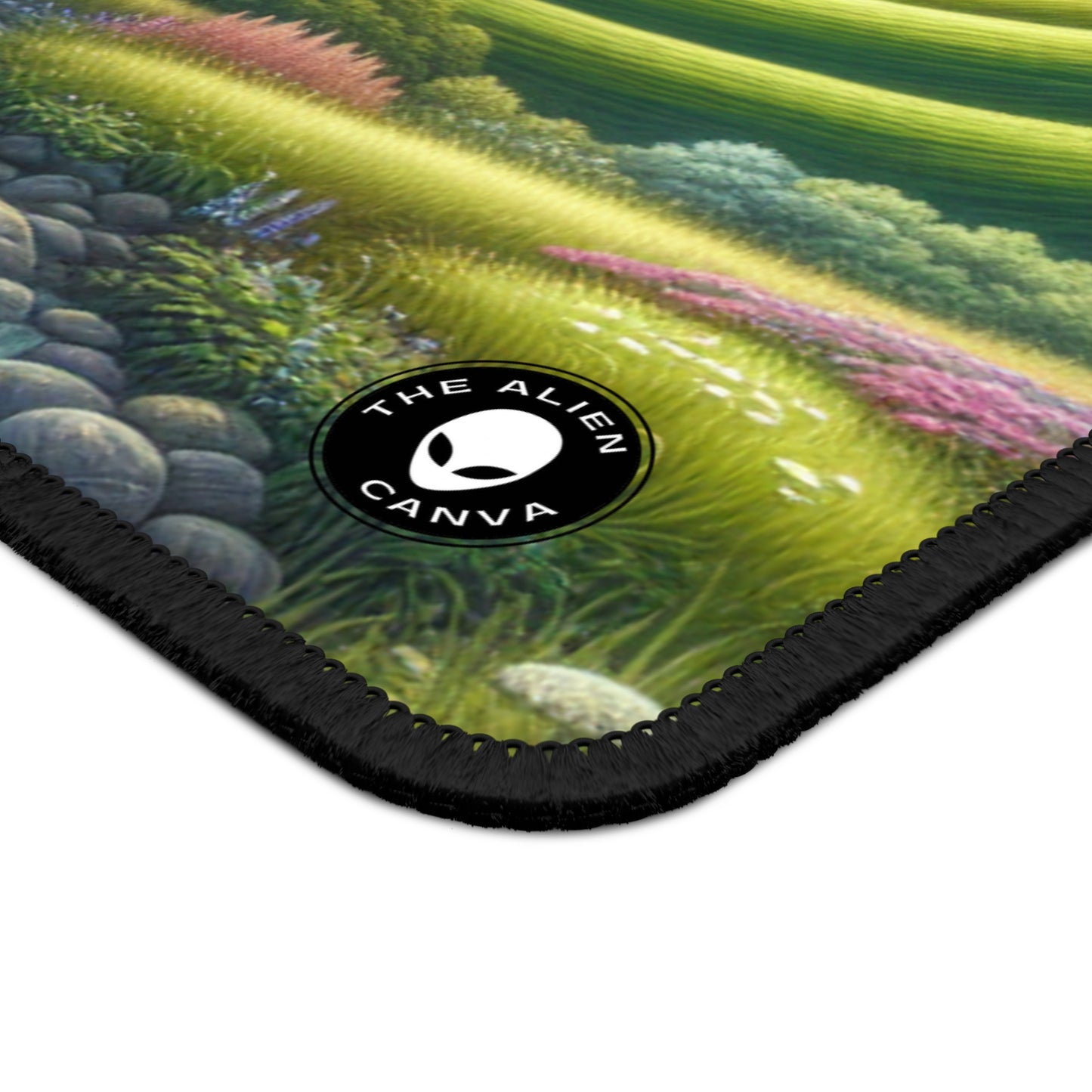 "Seasons in Serenity: An Environmental Art Journey" - The Alien Gaming Mouse Pad Arte ambiental