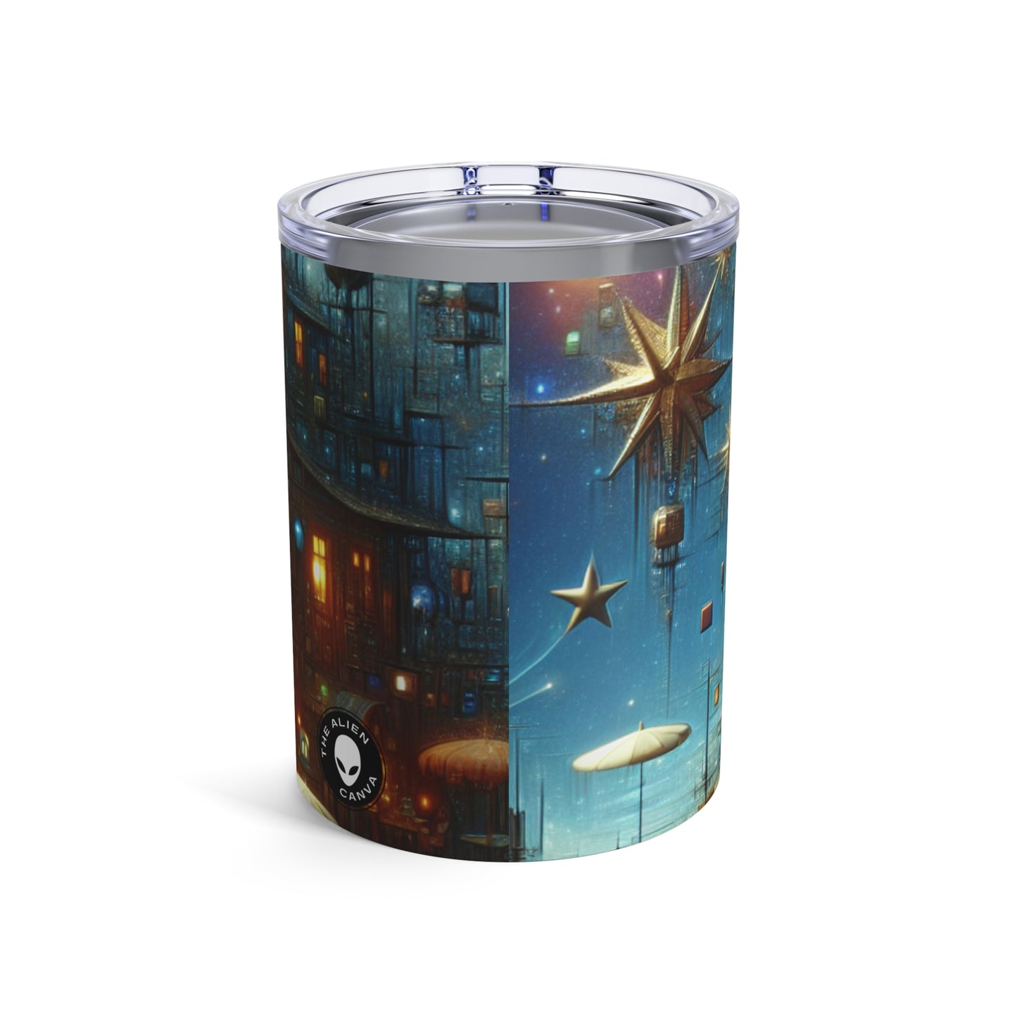 "Encantamiento de la cocina: un mundo caprichoso de objetos vivos" - The Alien Tumbler 10oz Magic Realism