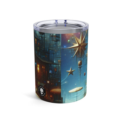 "Enchantement de cuisine : un monde fantaisiste d'objets vivants" - The Alien Tumbler 10oz Magic Realism