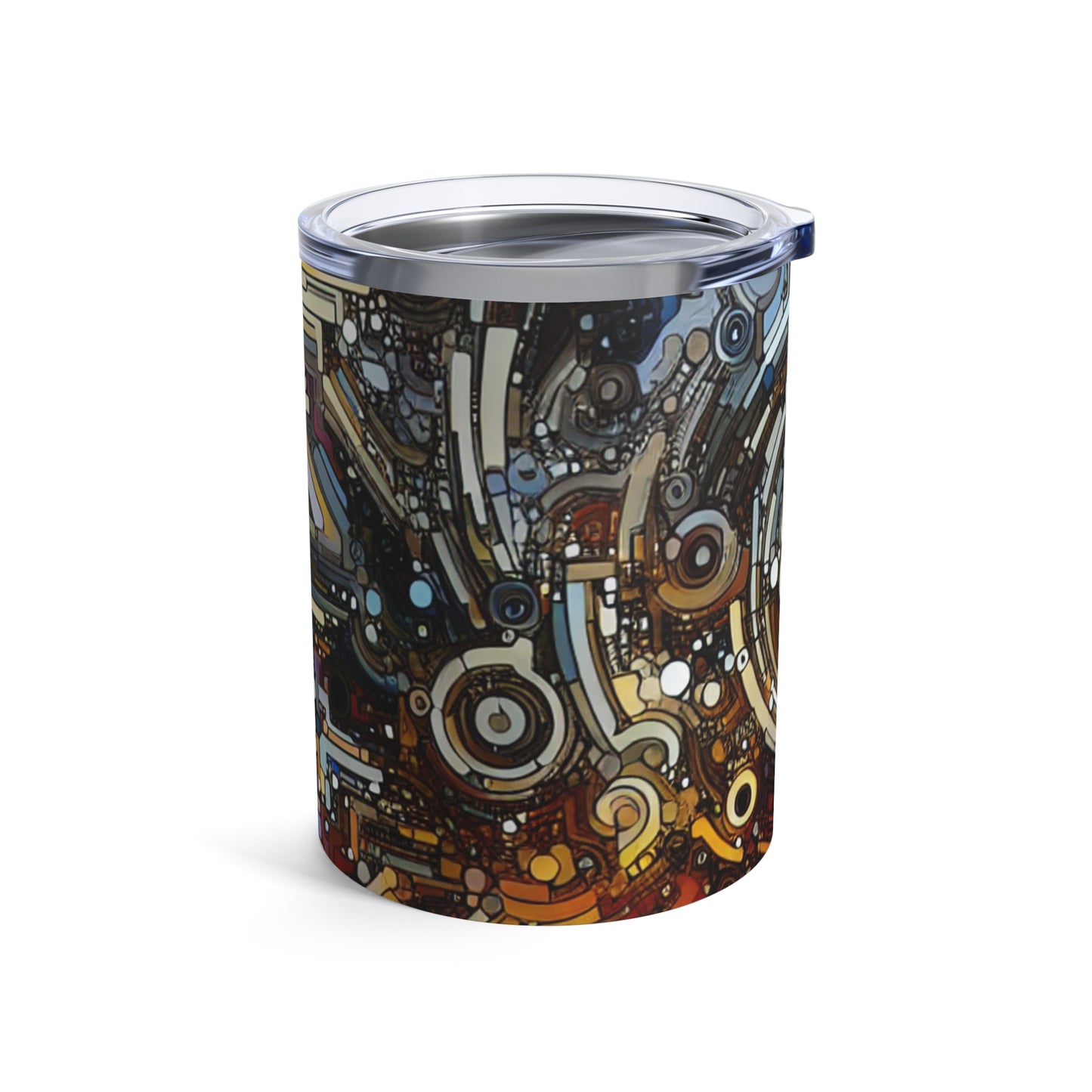 "Deconstructing Power: A Post-structuralist Exploration of Language" - The Alien Tumbler 10oz Post-structuralist Art