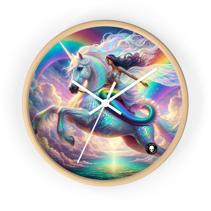 "Mermaid and Unicorn Adventure" - The Alien Wall Clock