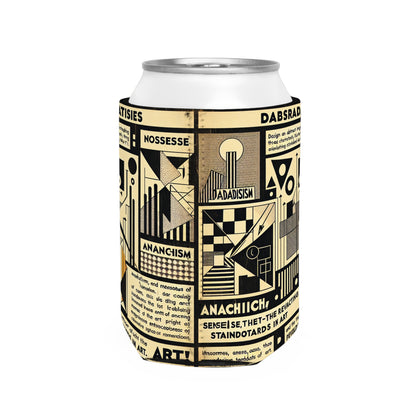 "Dadaist Dreamscape: A Surreal Digital Collage Ensemble" - The Alien Can Cooler Sleeve Dadaism