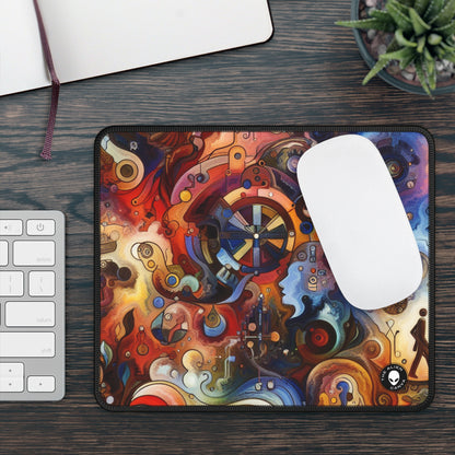 "Eternal Bloom and Fleeting Time" - The Alien Gaming Mouse Pad Symbolism