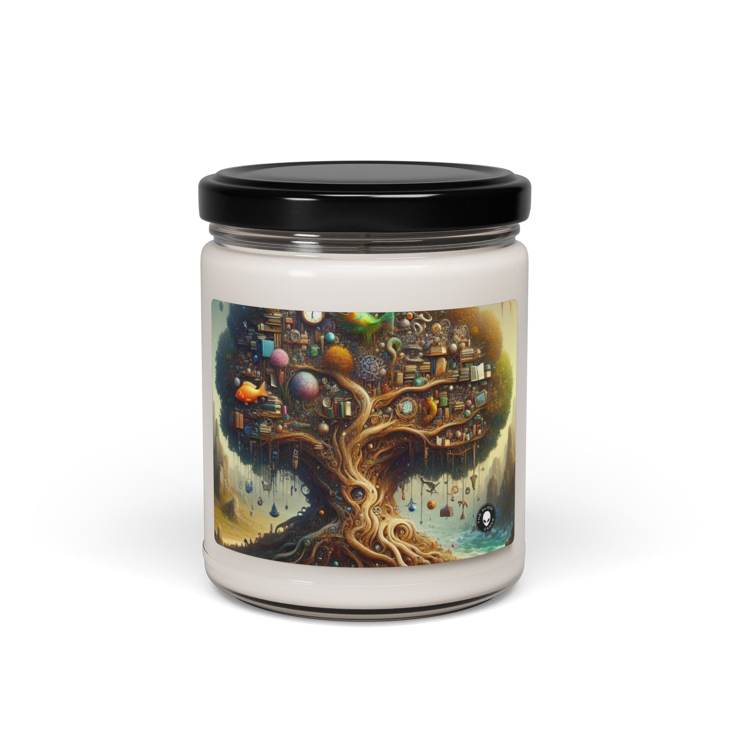 "The Tree of Curiosities" - The Alien Scented Soy Candle 9oz