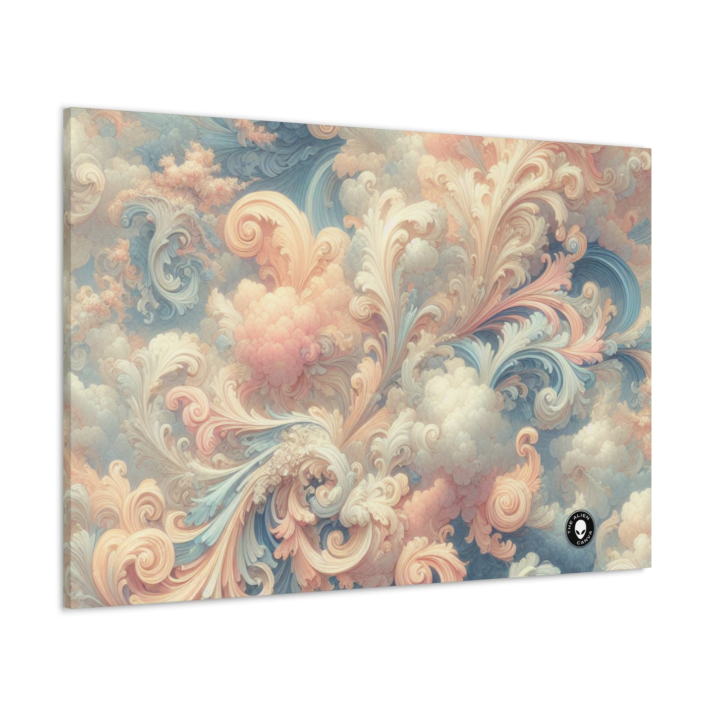 "Rococo Reverie: A Luxurious Ballroom Scene" - The Alien Canva Rococo