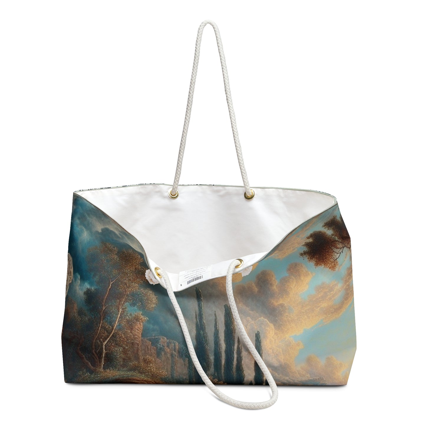 "Sunset Serenade: A Romantic Landscape" - The Alien Weekender Bag Romanticism