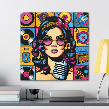 "Célébrer l'iconographie pop : un portrait rétrospectif" - The Alien Canva Pop Art