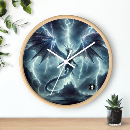 "Dragón Tormenta" - El reloj de pared alienígena