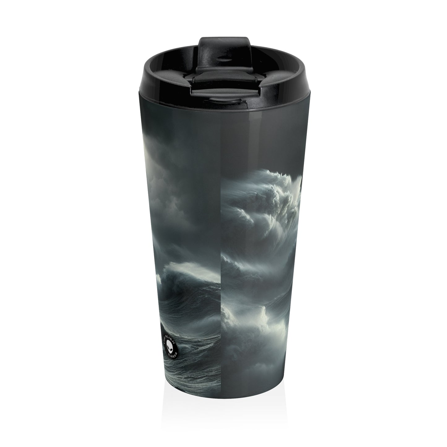 "Beacon of Resilience" - The Alien Stainless Steel Travel Mug