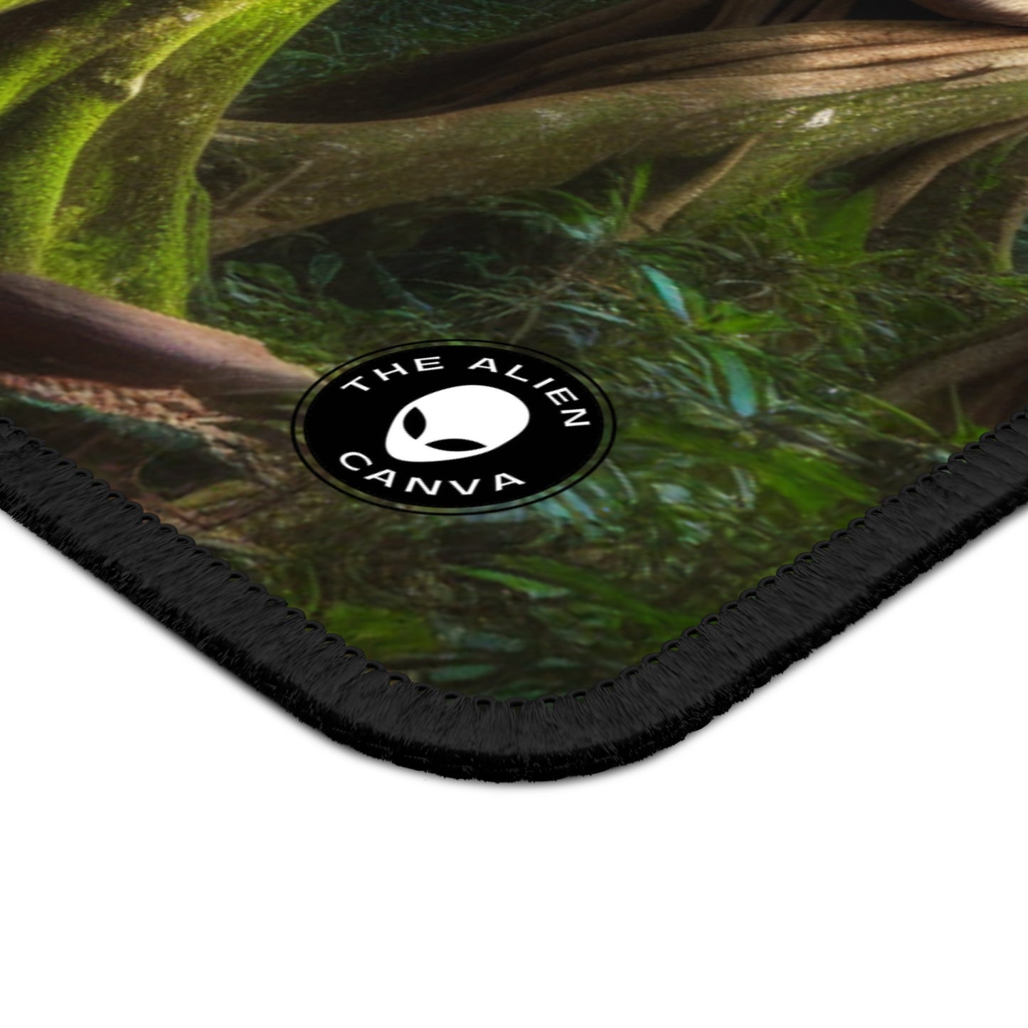 "The Chatty Forest: Conversations Among Trees" - The Alien Gaming Mouse Pad