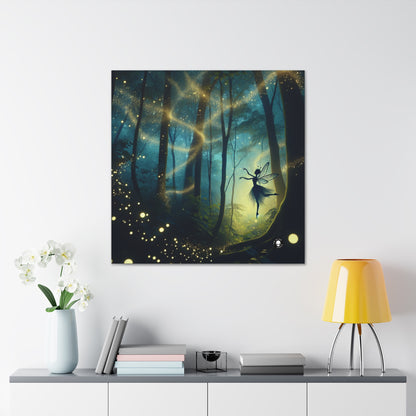 "Enchanted Forest: Firefly Dance" - The Alien Canva