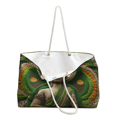 "Forest Mandala: Una armonía de la naturaleza" - The Alien Weekender Bag Earth Art