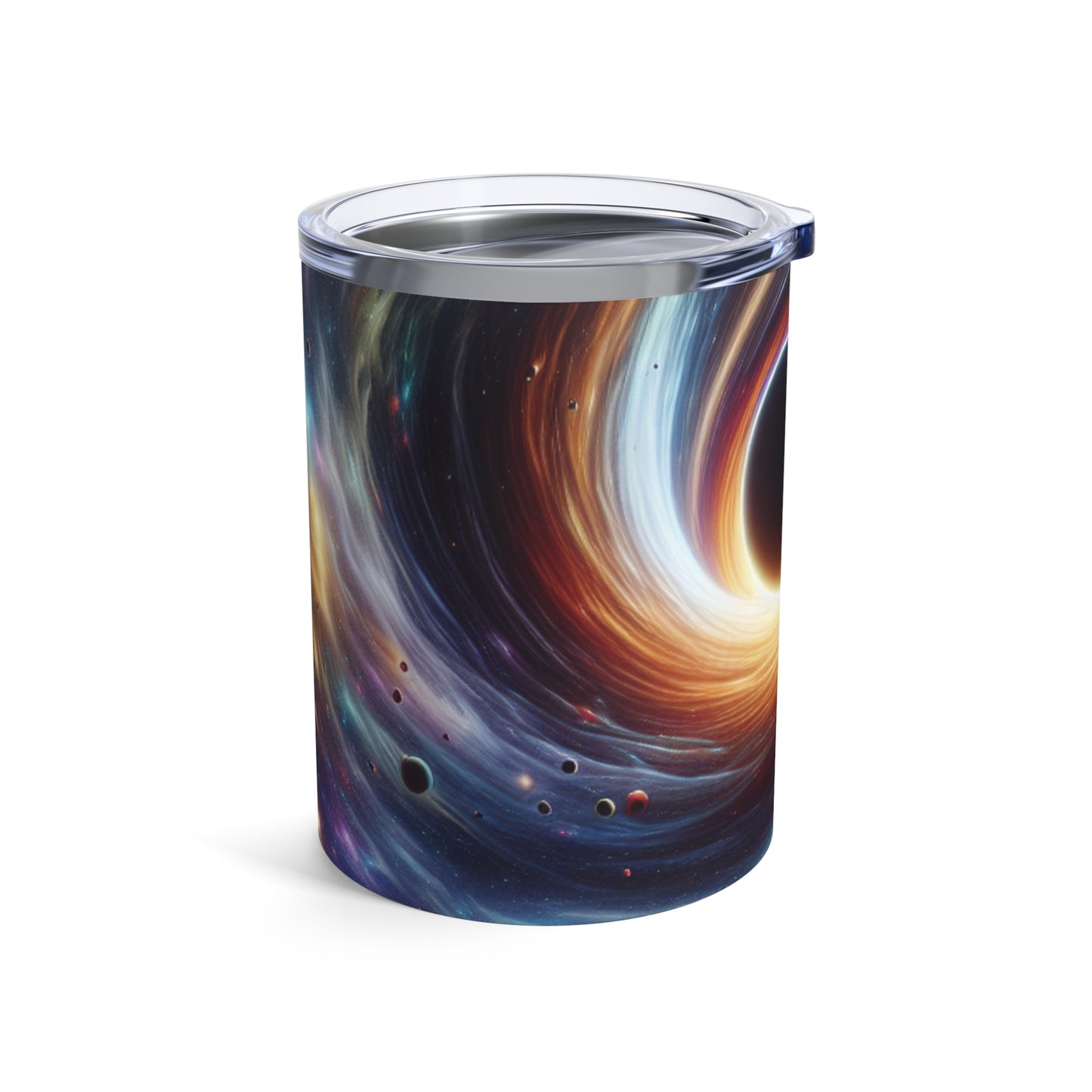 "Galactic Vortex: The Colorful Dance of Stars and Planets" - The Alien Tumbler 10oz