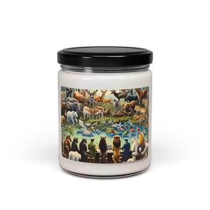 "United Wildlife: Guardians of Gaia" - The Alien Scented Soy Candle 9oz