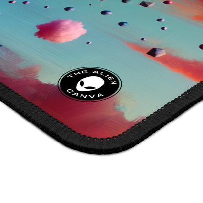 "Floating Dimensions: A Surreal Sky" - The Alien Gaming Mouse Pad