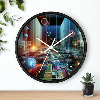 "Enchanted Oasis: A Virtual Reality Garden Experience" - The Alien Wall Clock Virtual Reality Art