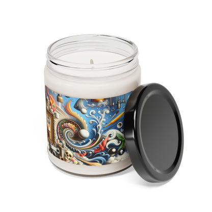 "Temporal Meltdown: Surreal Landscape" - The Alien Scented Soy Candle 9oz Surrealism