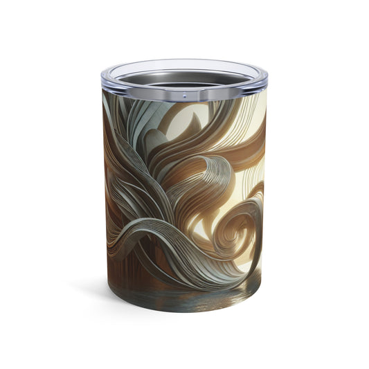 "Transforming Consumption: An Interactive Eco-Art Installation" - The Alien Tumbler 10oz Installation Sculpture