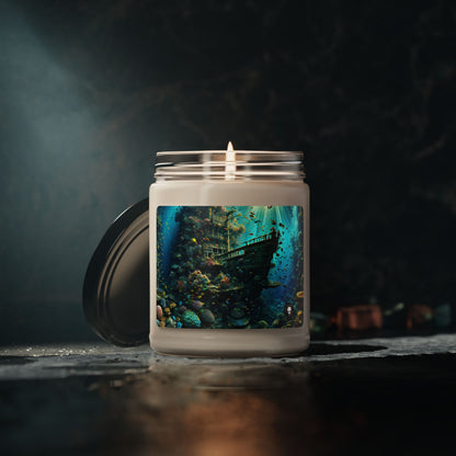 "Whimsical Underwater World" - The Alien Scented Soy Candle 9oz