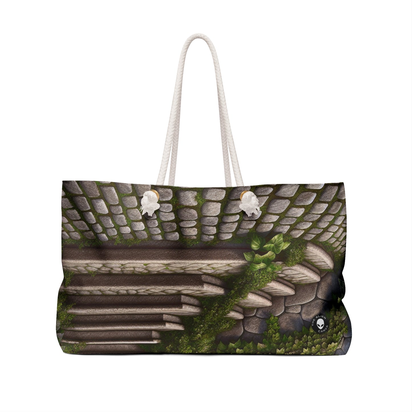 "Trompe-L'oeil Ivy Wall" - The Alien Weekender Bag Trompe-l'oeil