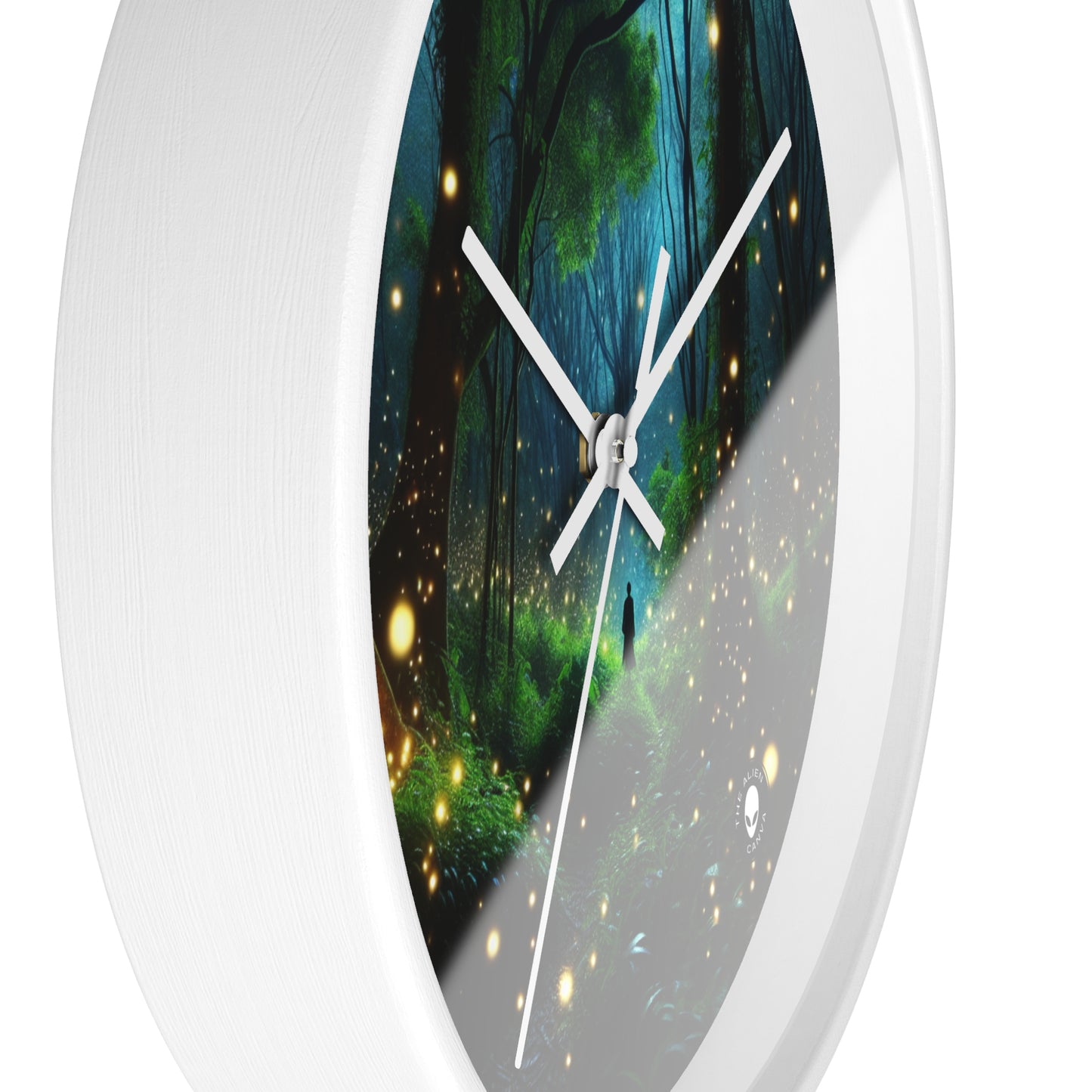 "Enchanted Night" - The Alien Wall Clock