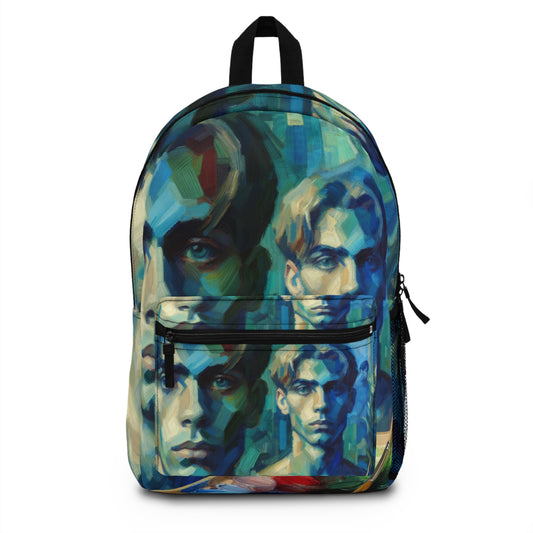 "Soothing Gaze" - The Alien Backpack Expressionism Style
