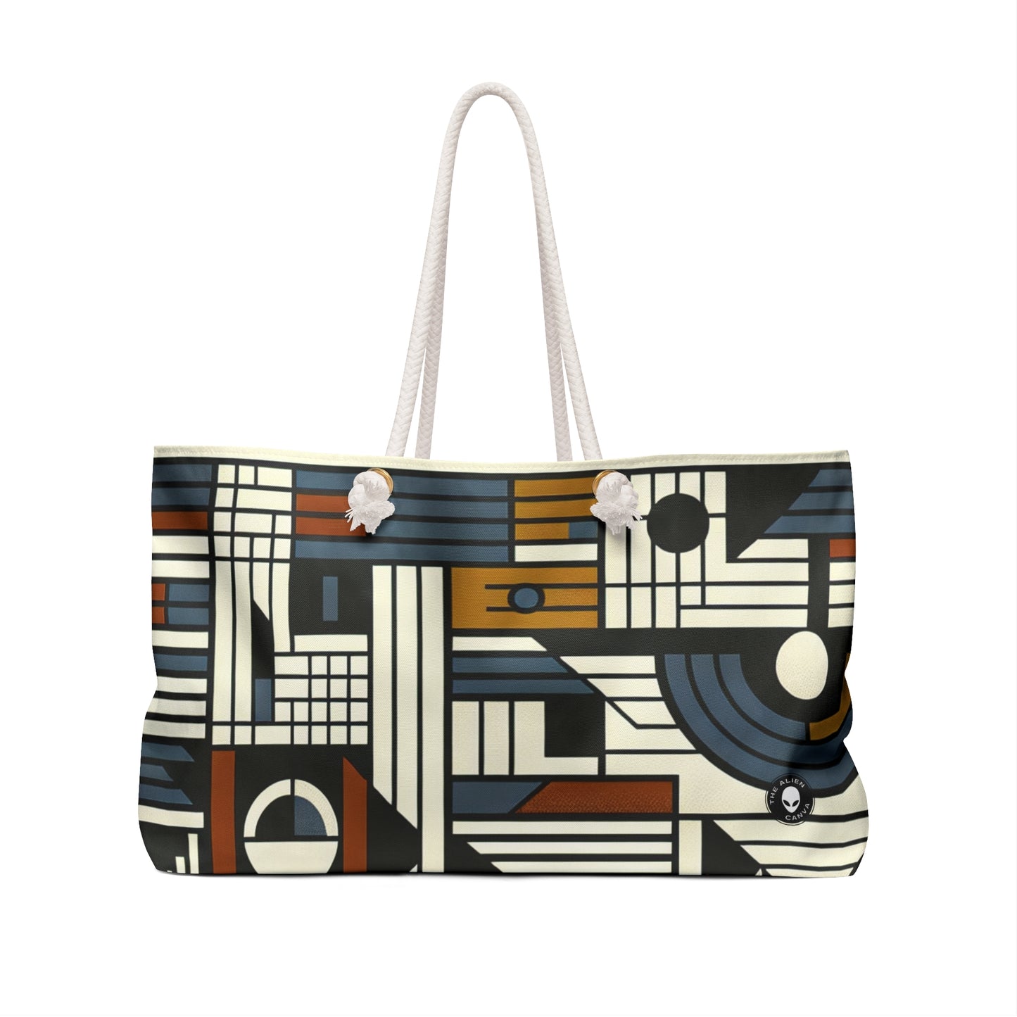 "Elegancia urbana: una exploración del arte concreto" - The Alien Weekender Bag Concrete Art