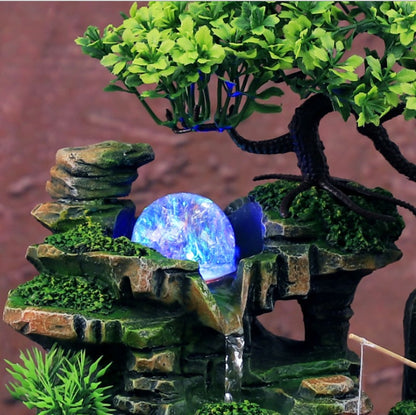 New Arrive Desktop Fountain Resin Desktop Fountain Simulation Rockery Decor