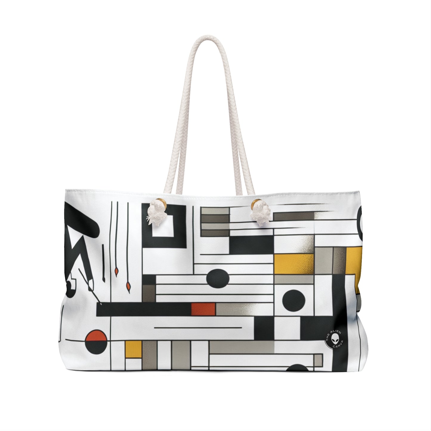 "Equilibrium in Abstract: Geometric Suprematism" - The Alien Weekender Bag Suprematism