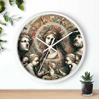 "Mystical Banquet: A Renaissance Fantasy" - The Alien Wall Clock Renaissance