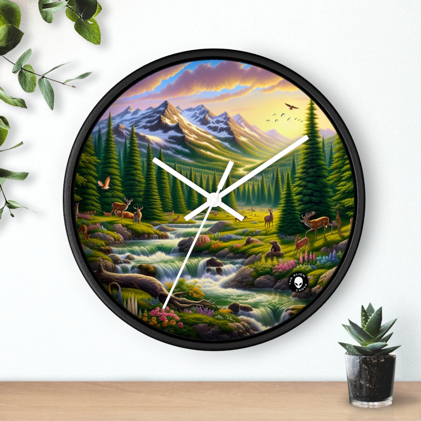 "Soulful Realism: Capturing Emotions in Portraiture" - The Alien Wall Clock Realism