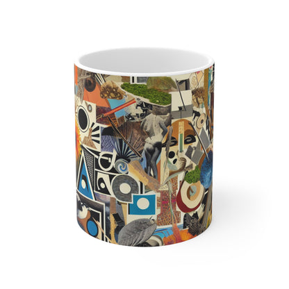 "Poésie mystérieuse du monde naturel" - La tasse en céramique Alien 11oz Style Dadaïsme